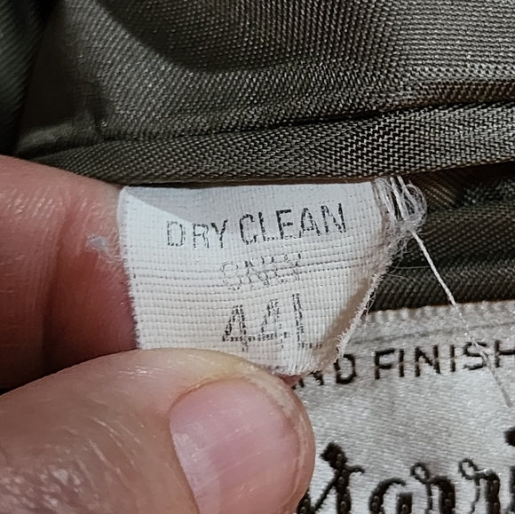 Orvis Harris Tweed Blazer 42R Brown Houndstooth Wool Jacket USA Made - Picture 11 of 13